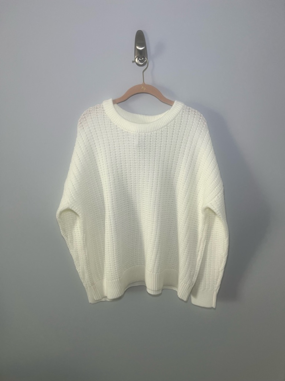 Time and Tru Textured Stitch Sweater